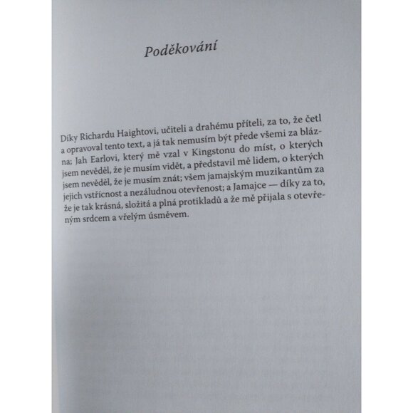 CZECH BOOK:  Probuzení na Jamajce - Picture 4 of 4